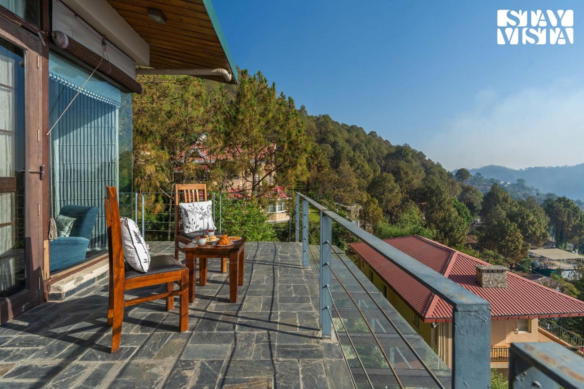 Stayvista At Hillcrest Villa With Valley View, Bonfire And Heater Kasauli Exteriér fotografie